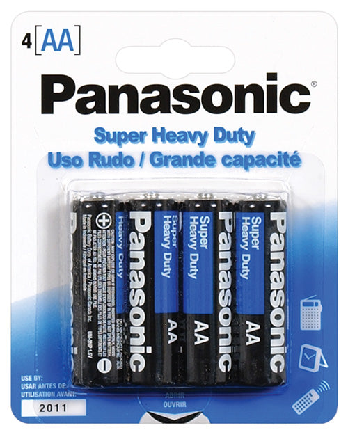 Panasonic Super Heavy Duty Battery Aa - Pack Of 4