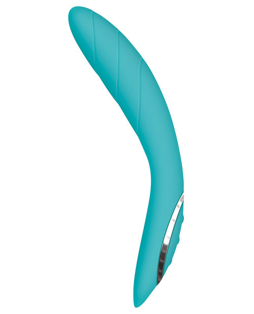 Adam & Eve G Gasm Curve Rechargeable Vibrator - Teal