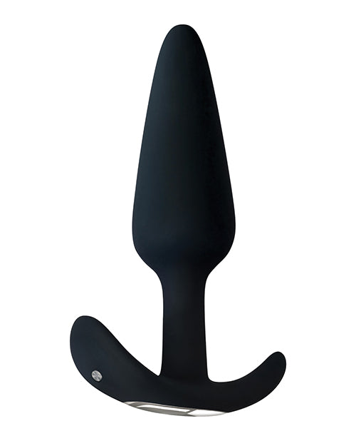 Adam & Eve's Rechargeable Vibrating Anal Plug - Black