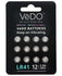 Vedo Lr41 Batteries - 1.5v Pack Of 12