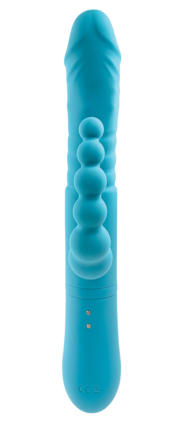 Eve's Thrusting Triple Joy Rabbit - Teal