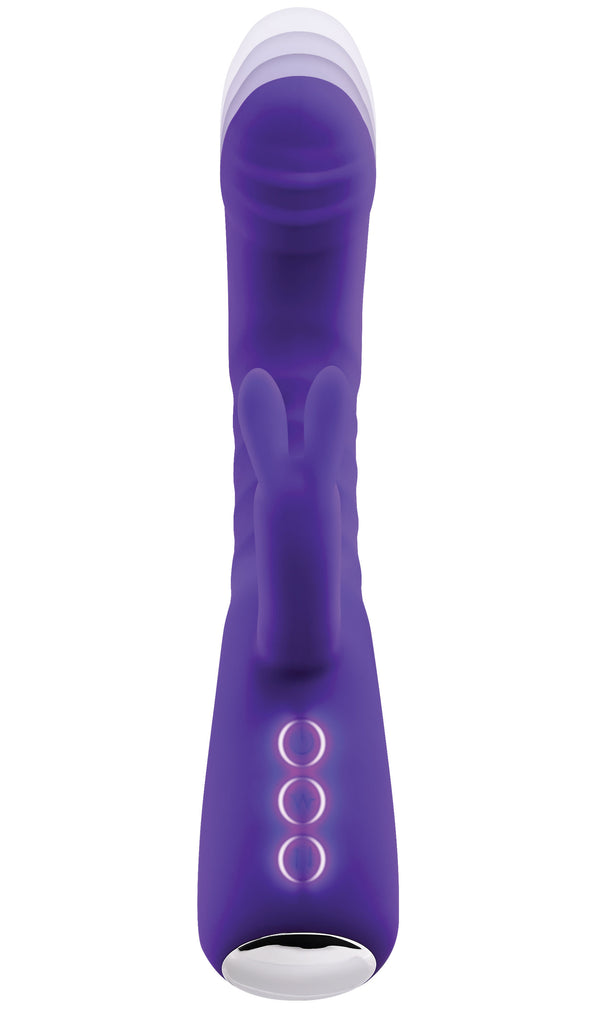 Eve's Posh Thrusting Warming Rabbit - Purple