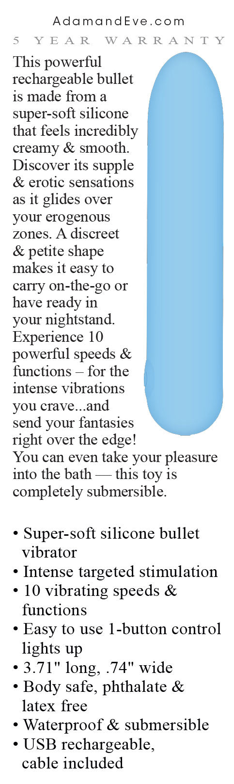 Eve's Silky Sensations Rechargeable Bullet