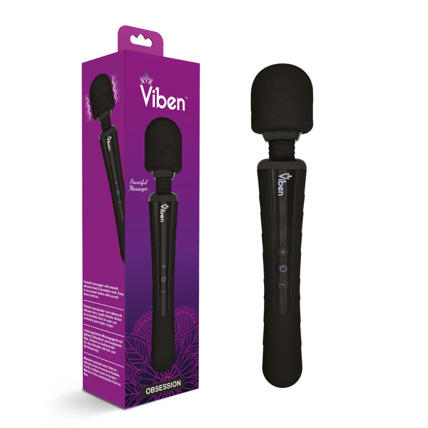 Obsession - Intense Wand Massager - Black